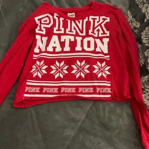 Christmas crop top
